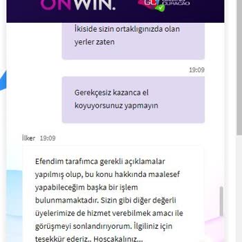 Onwin.com Nedensiz Ve Gerekçesiz Olarak Tüm Bakiyeme El Koydu!