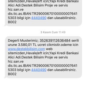 Samsung Telefon Destek Bilişim Müşterilerinden Haksız Kazanç Elde Etmeye Çalışıyor.