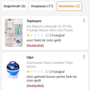 Trendyol Yanlış Ürün Geldi Ve Geri Dönüş Yapılmıyor