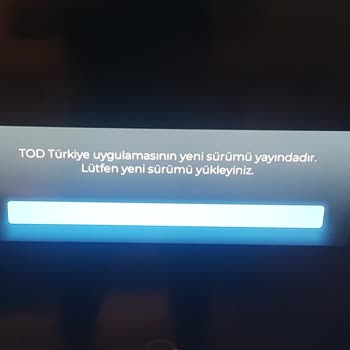 Tod Türkiye Uygulaması Televizyonumda Çalışmıyor.