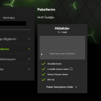 GeForce NOW powered by GAME+ Üyelik İptali Para İadesi