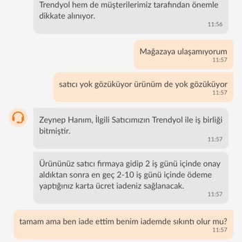 Trendyol İade İşlemlerinde Ki Haksızlık