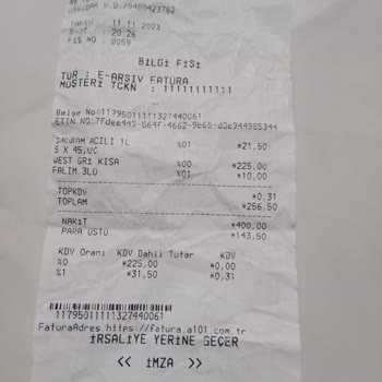 A101 Mağaza Sorumlusunun Tutumu