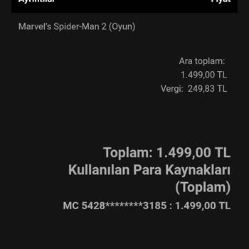 Sony PlayStation Türkiye Hesap Çalınması ve İzinsiz Satın Alma İşlemi