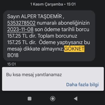 Göknet Çözemediği Sorun Yetmezmiş Gibi Bir De Ödeme Bekliyor
