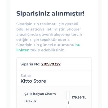 Shopier Sipariş İptal Ettirmiyor