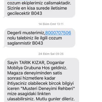 Lova Yatak Değişimi İçin Oyalıyor