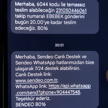 Sendeo Kargo Kalitesizliği Devam Ediyor