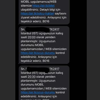 THY İstanbul Havalimanını Uçuşunun Şimdilik 4 Kez Rötarı