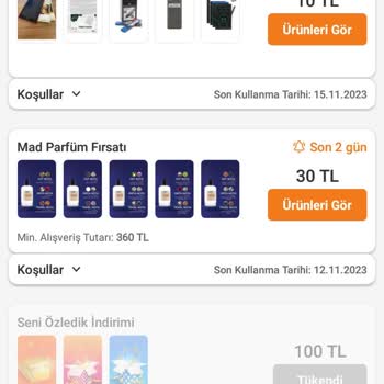 Trendyol Tanımlanan Kupon Oyunu
