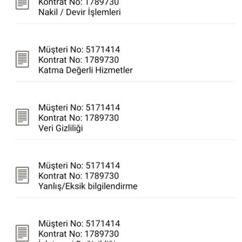 Millenicom'dan Alınamayan Hizmet
