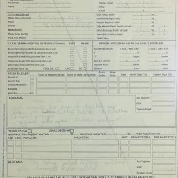 Üçay Mühendislik Kombi Hatalı Montaj