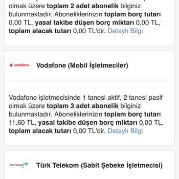 Faturalı Hatta Geçirmeyen Vodafone