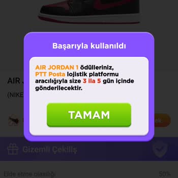 Step Master Uygulamasında Çekiliş Hakkında