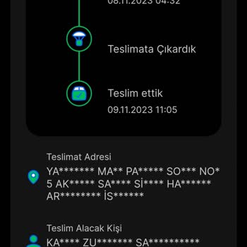 Karaca Züccaciye Sendeo Kargo Habersiz İadesi Sonucu Karaca Tarafından Mağdur Edilmem