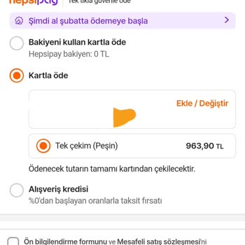 Hepsiburada Şubat Ayında Ödeme