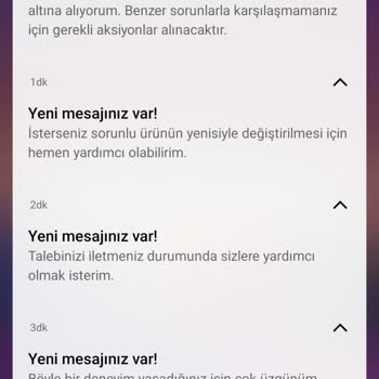 Yemeksepeti'nden Sürekli Bildirim Geliyor