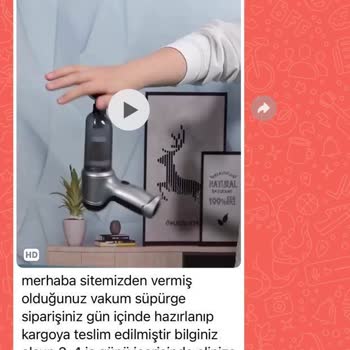 Okan Mesa Orman Ürünleri Araç İçi Süpürge Diye Su Başlığı Yollandı İade Bile Yapamıyoruz