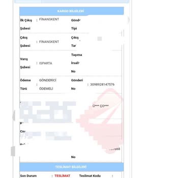 Aras Kargo Yanlış Şubeye Gönderim