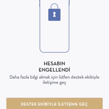 Caffe Nero Hesabınız Engellendi Hatası