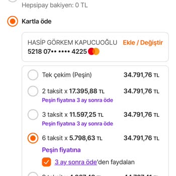 Hepsiburada Ödeme Gerçekleşip Siparişini İptal Olması