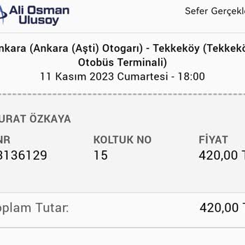 Ali Osman Ulusoy Gece Yol Kenarında Yalnız Bırakıldım!