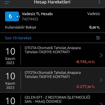 Yapı Kredi Bankası Hesabımdan Maaşımı Hepsini Çekti Tasfiye