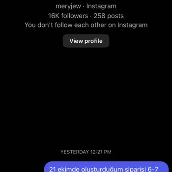 Meryjew 500TL'lik Siparişimden Haber Alamıyorum, Kargoya Verilmiyor.