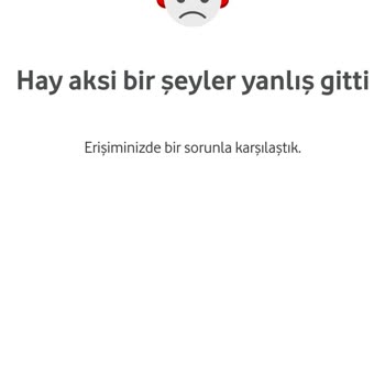 Vodafone Çark Sorunu Ve Fırsatlar Dünyası Problemi