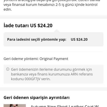 Aliexpress Para İade Yapılmadı