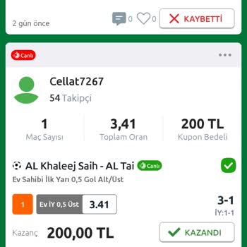 Bilyoner Tutan Kuponum Hesabıma Geçmedi