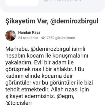 Guncelsikayetlerimiz.com Sosyal Medyada İftira İddiası