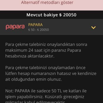 Mobilbahis Para Çekmede Sorun