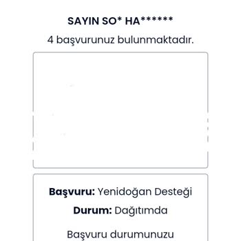 İBB - İstanbul Büyükşehir Belediyesi Doğum Yardım Paketi Dağıtım Süreci İle İlgili Geri Bildirim
