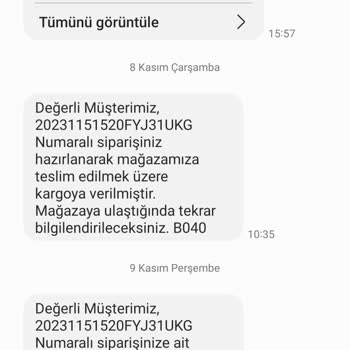 Koton'dan Mesaj Geldi, Ürünümüzü Vermediler