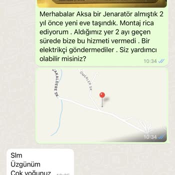 Aksa Jeneratör Servis Kurulum Hizmeti