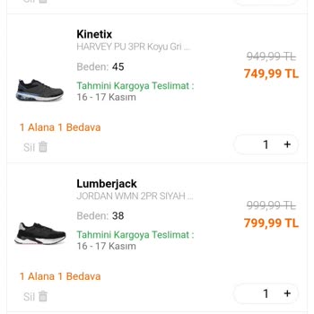 FLO Ayakkabı Kampanya Sipariş İptali