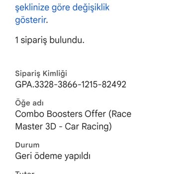 Google Play Play Stor Geri Ödeme