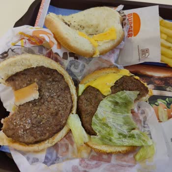 İçi Boş Burger King Hamburgeri
