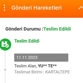 MNG Kargo Teslim Etmediğimi Ürünümü Teslim Etmiş