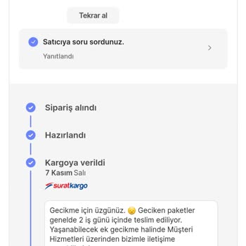 Hepsiburada Ve Sürat Kargo İş Birliği (! )
