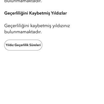 Starbucks Coffee Hediye Yıldız Silinmesi