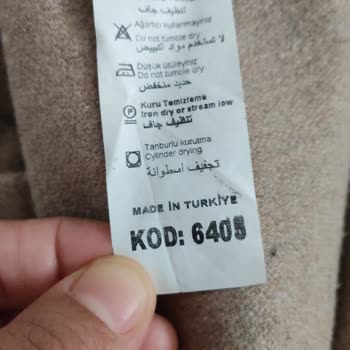 Modanisa Kaşe Kaban Bildiğiniz Çöp Oldu