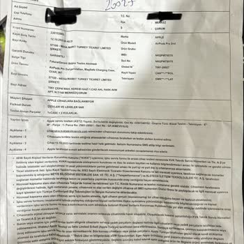 Apple Cızırtı Sesi Bağlantı Sorunu