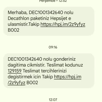 Hepsijet'in Adreste Bulunan Müşteriye Teslimat Yapmaması