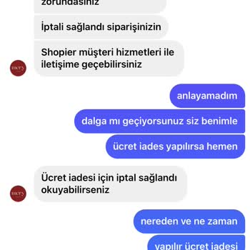 Shopier Ücret İadesi Yapılmıyor