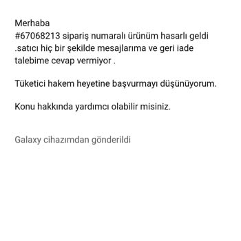 Gardrops Ürün Sorunlu, İade Talebim Reddedildi!