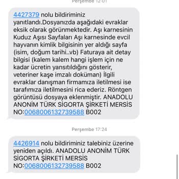 Anadolu Sigortadaki 2 Aydır Bitmeyen Çilemiz. 3 Defa Evrak Yolladım.
