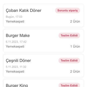 Yemeksepeti Hizmetini Almadığım Siparişe Karşılık Hesabımdan Ödeme Alındı