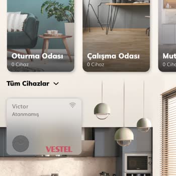 Vestel Robot Süpürge Cihaz Atanmamış Görünüyor